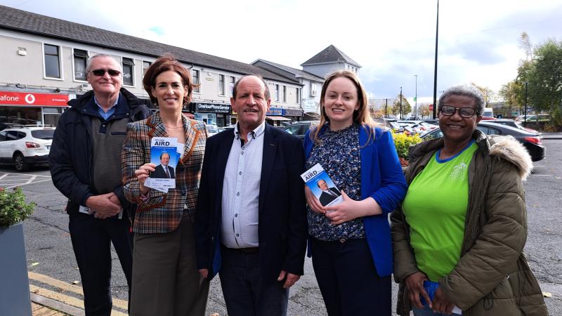 No election called but Minister joins Laois Fine Gael canvas