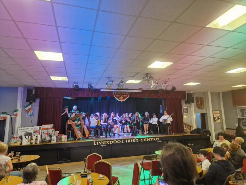 Special trip to Liverpool for Laois Comhaltas group 