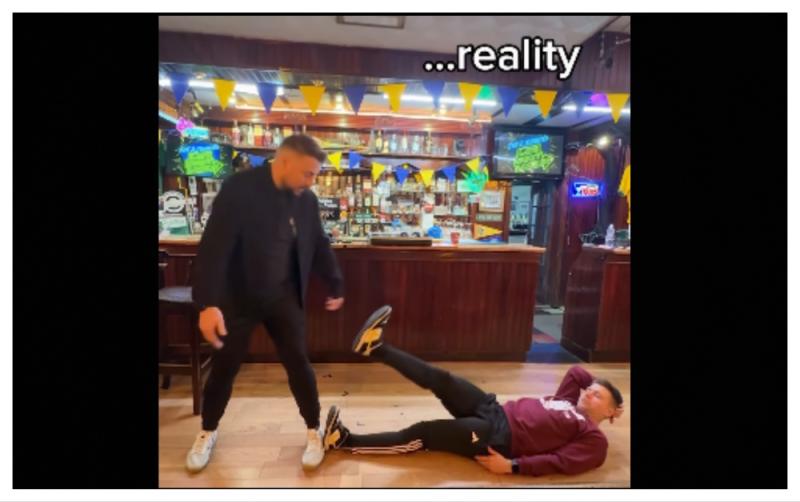 Watch: Push will ya! The 2 Johnnies try to recreate dance move in hilarious skit