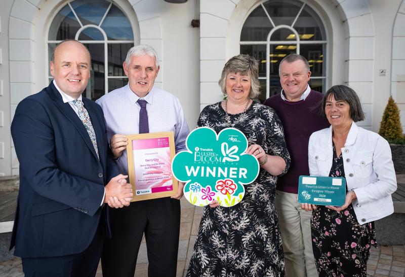 Derry celebrates success at Ulster in Bloom awards