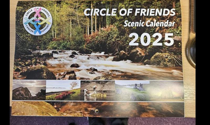 Tipperary cancer support group launch 2025 calendar to raise funds for centre