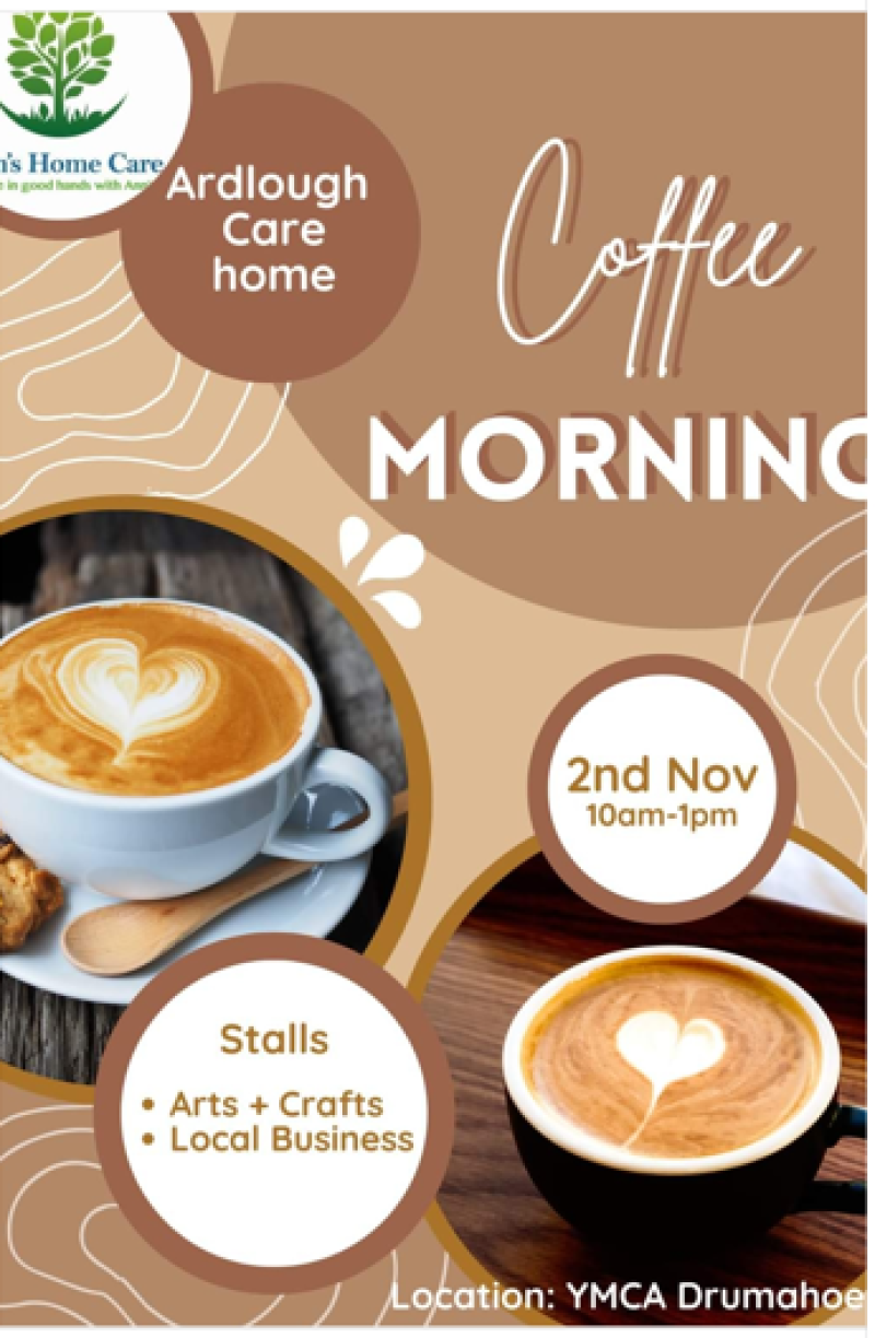 Drumahoe’s YMCA hosting a craft fair and coffee morning raising funds for local care home