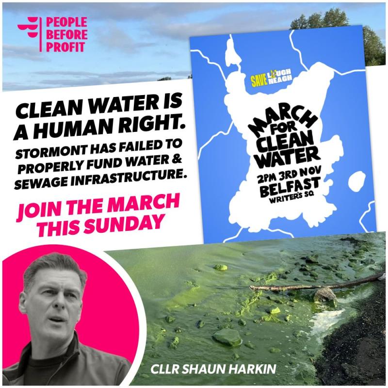 Derry protestors to take to the streets as main water supply contains 'millions of tonnes of untreated sewage'