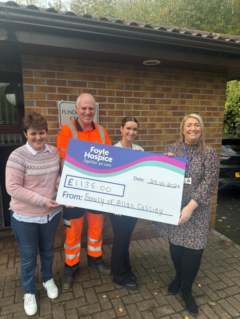 Truck run held in memory of Claudy man raises more than £1,100 for Foyle Hospice