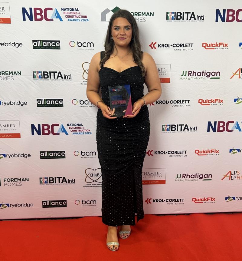 Draperstown woman wins prestigious title at the National Building and Construction Awards