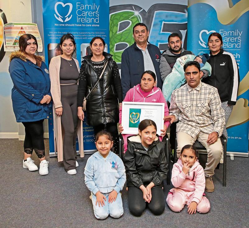 Muhammad Jamshaid recognised as Longford Family Carer of the Year