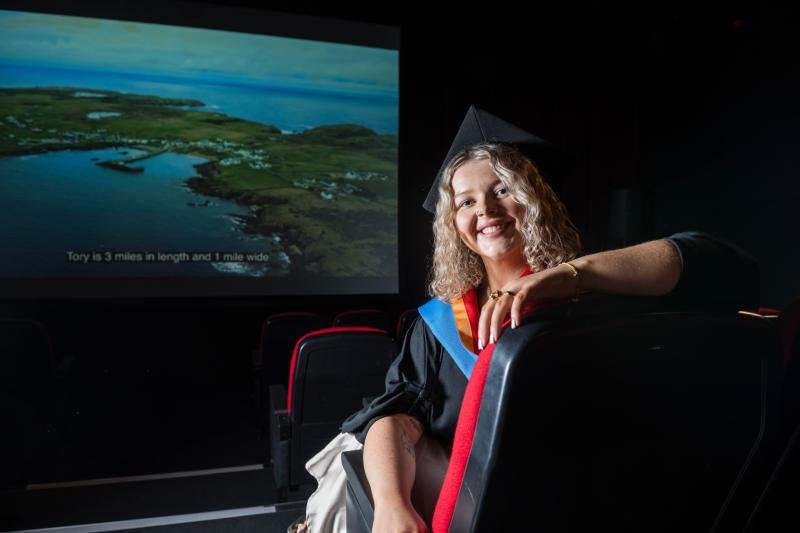 Talented Falcarragh filmmaker and photographer flying the flag for  Irish language
