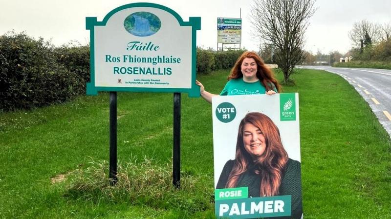 Laois Green Party candidate will use one poster in election campaign