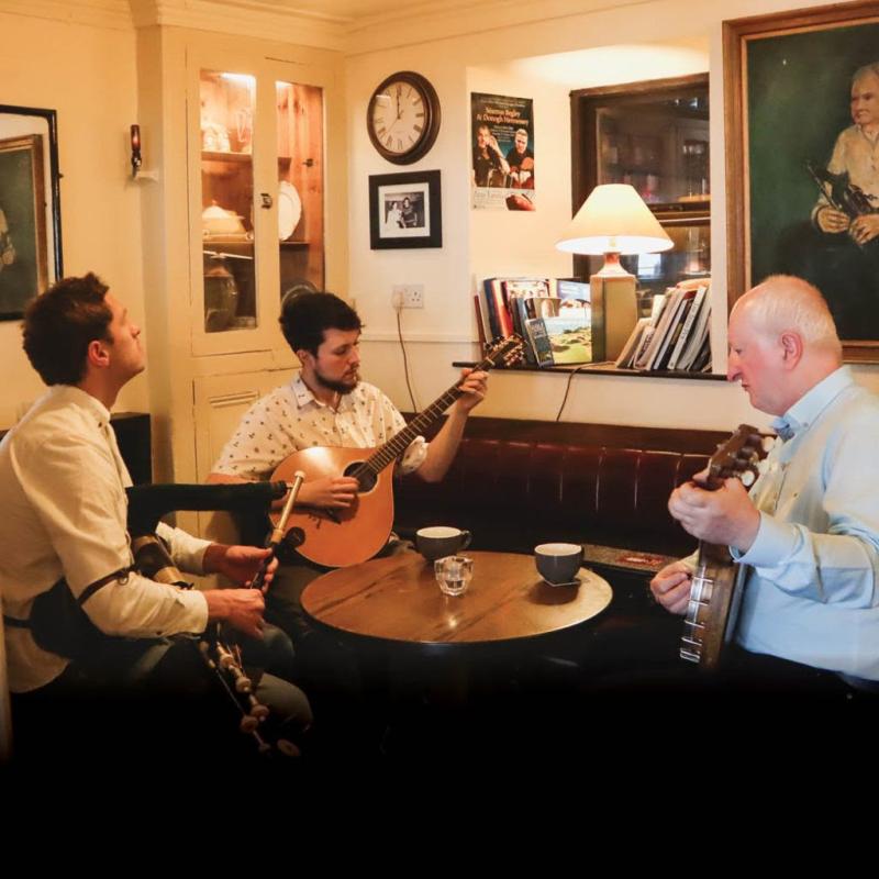 An evening of traditional Irish music at Cleere's in Kilkenny