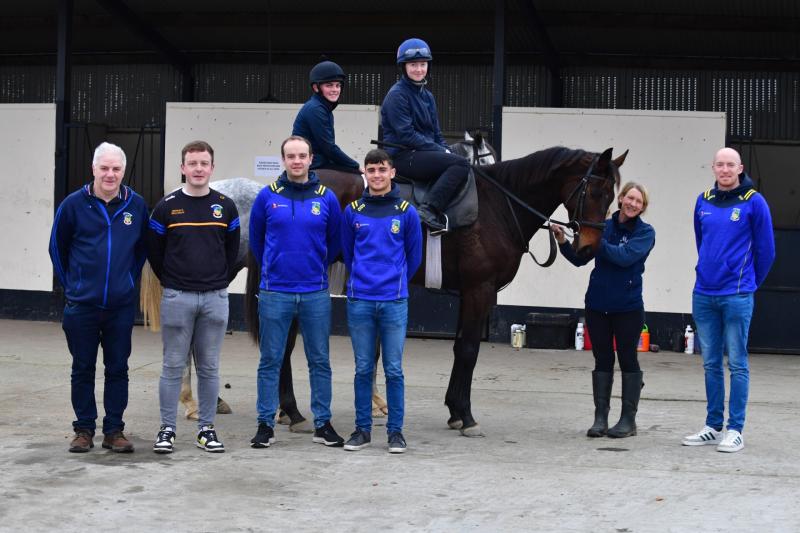 Longford club  launches race night in the yard of leading local horse trainer Paul Flynn