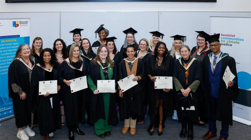Donegal graduates from course on the impact of climate on women and communities