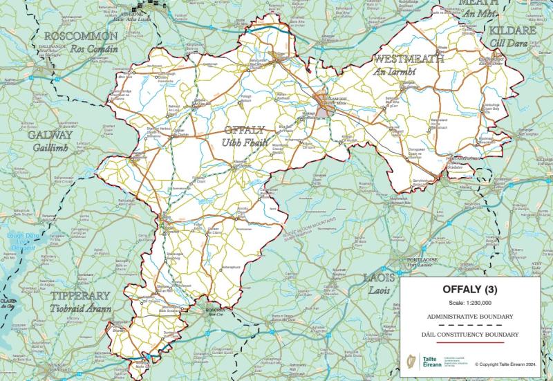 The Dail constituency of Offaly
