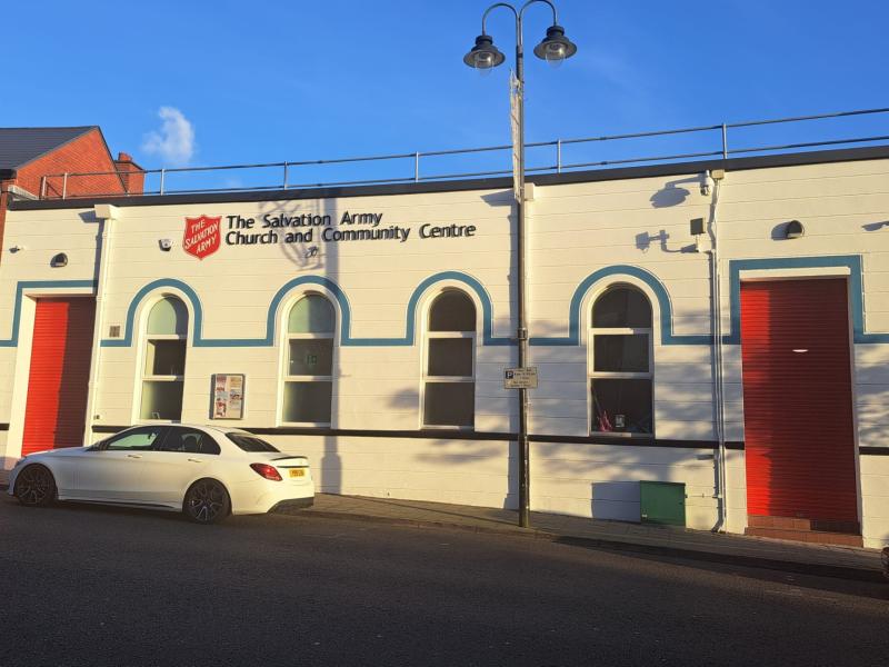 Derry branch of the Salvation Army on Carlisle Road