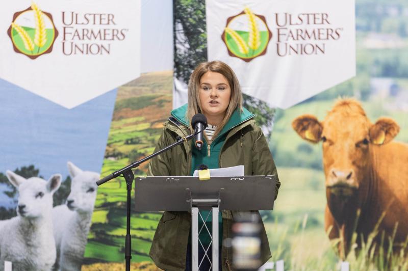 Lorraine Killen UFU TAX RALLY: Credit: McAuley Multimedia