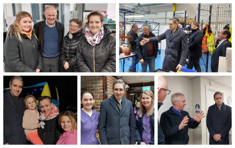 IN PICTURES: Laois Garda&iacute; and Mountmellick businesses welcome Taoiseach Simon Harris