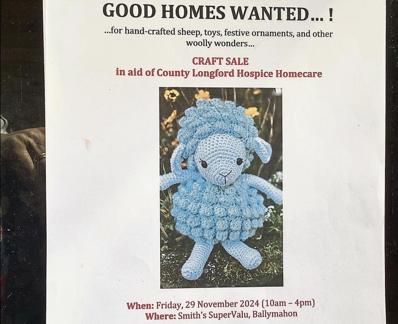 Longford Hospice Homecare fundraiser