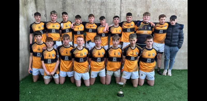 Kickhams are county champions after holding out against Gaels in U17 football final