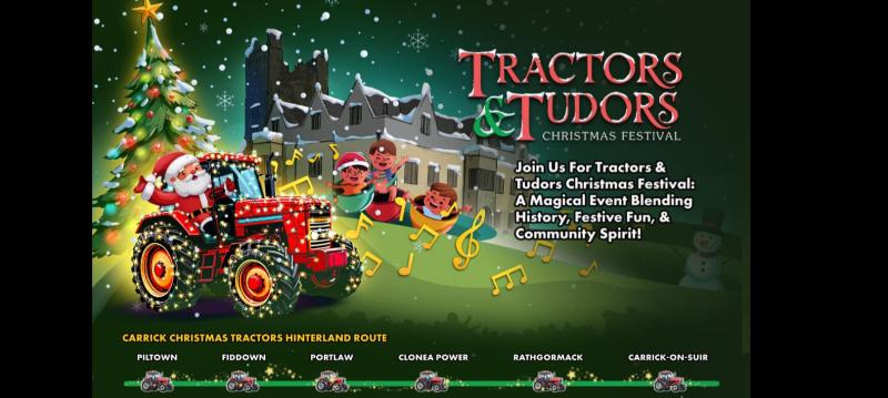 Carrick-on-Suir to host Christmas festival centred on Ormond Castle and tractors parade 