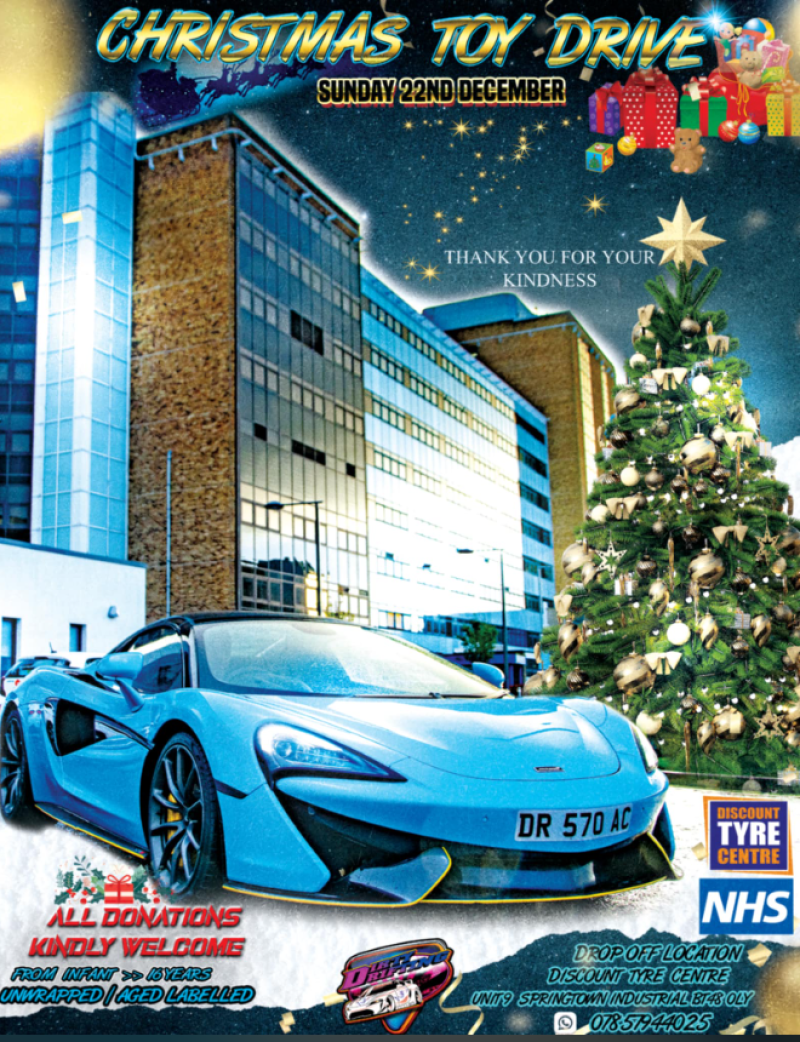 'I want it to be special for them' as Derry men organises toy drive for Altnagelvin hospital