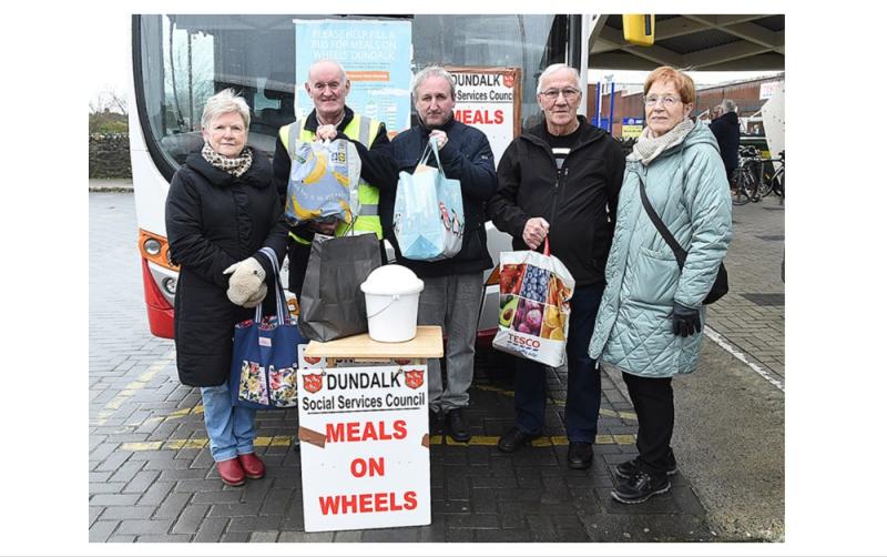 Bus Éireann's 'Fill a Bus' appeal for Meals on Wheels a major success in Dundalk