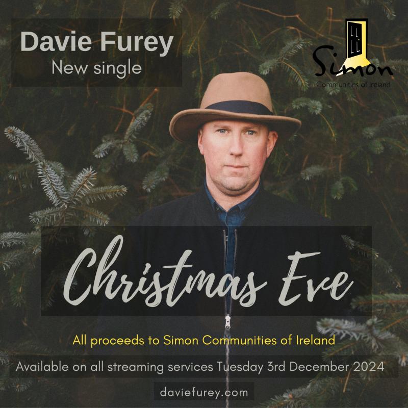 Laois singer releases new Christmas song in aid of Simon homeless charity