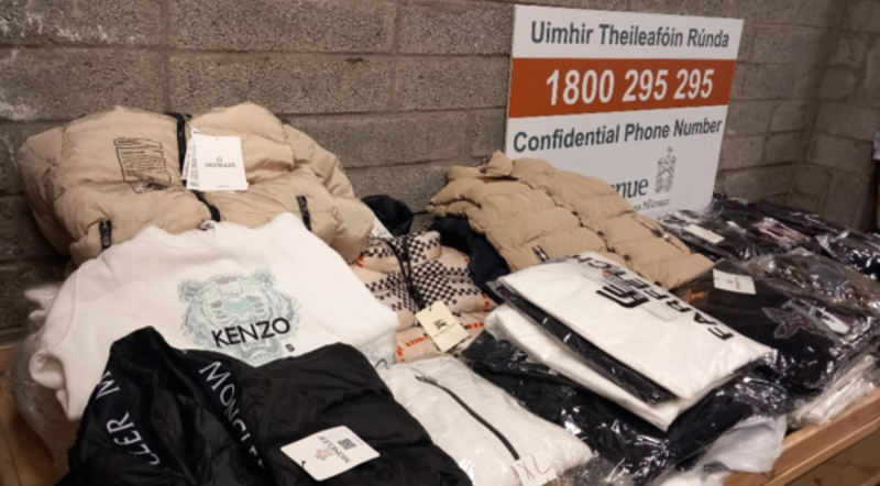 Revenue seize counterfeit goods worth over &euro;200k at Dublin Airport