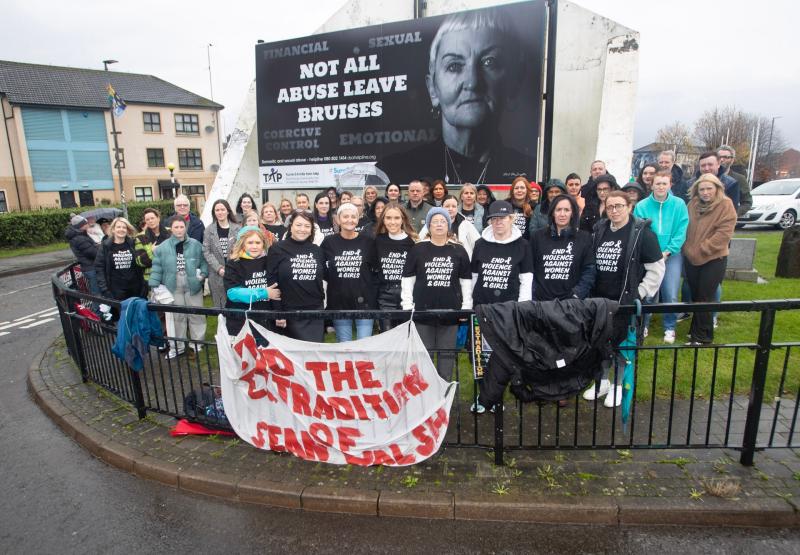 Derry billboard highlights the many forms of domestic abuse