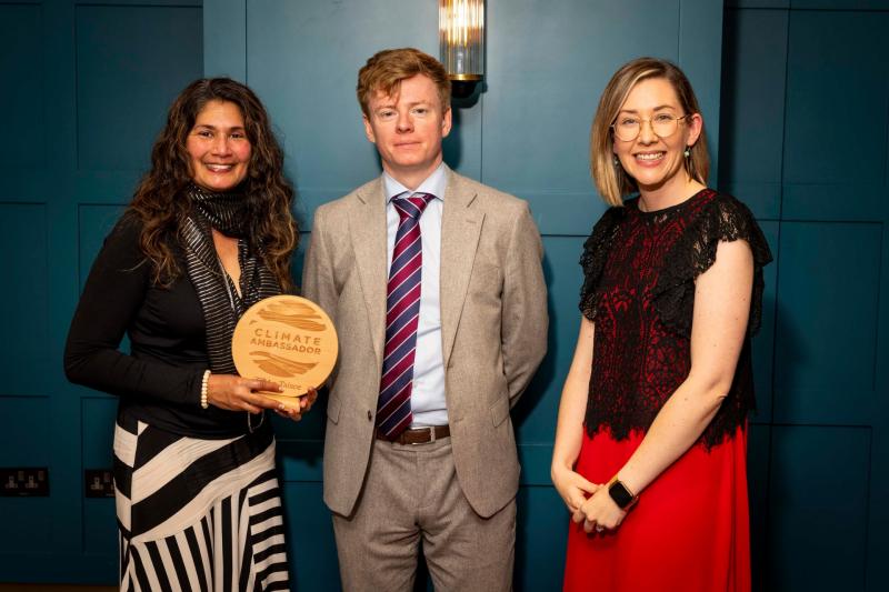 Clare woman who went 'above and beyond' awarded Climate Ambassador Award 