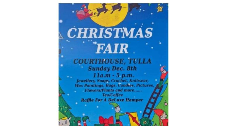 Excitement in Tulla as town prepares for its very first Christmas fair