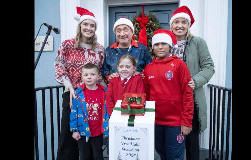 Joyous event at offices of a Tipperary company kicks off Christmas celebrations