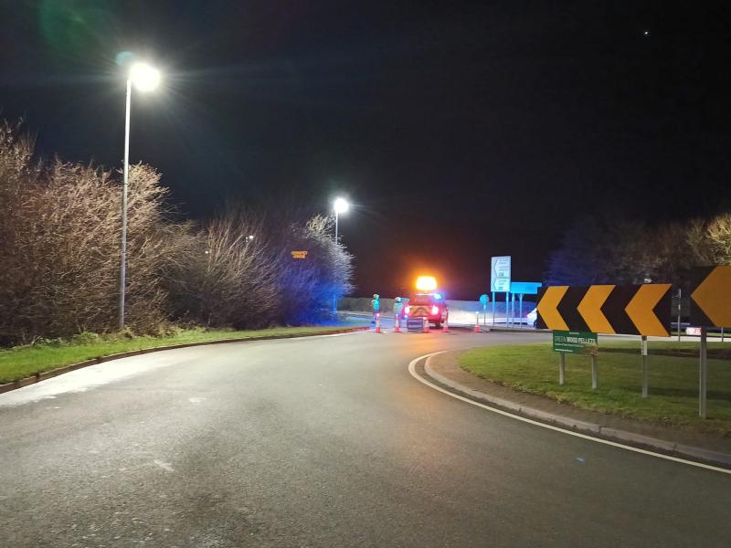 Busy Laois road closed due to incident