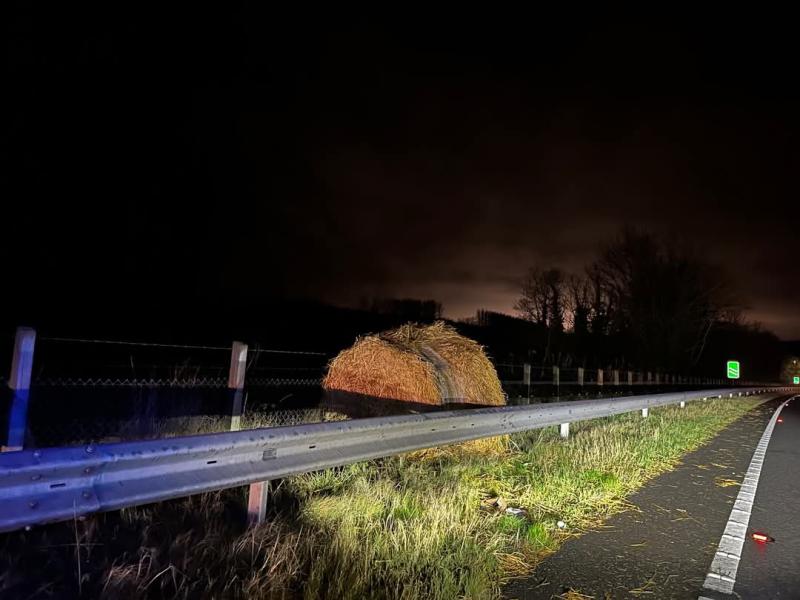 Appeal after straw bale on A6 dual carriageway caused collision