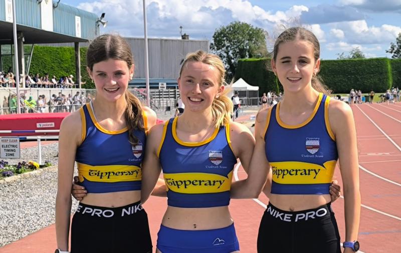 Tipperary women's track and field team nominated for Canon Hayes award
