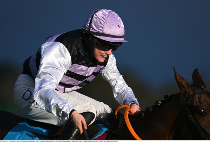 'Relief' for Rachael Blackmore who marks her comeback with a fine win onboard July Flower 