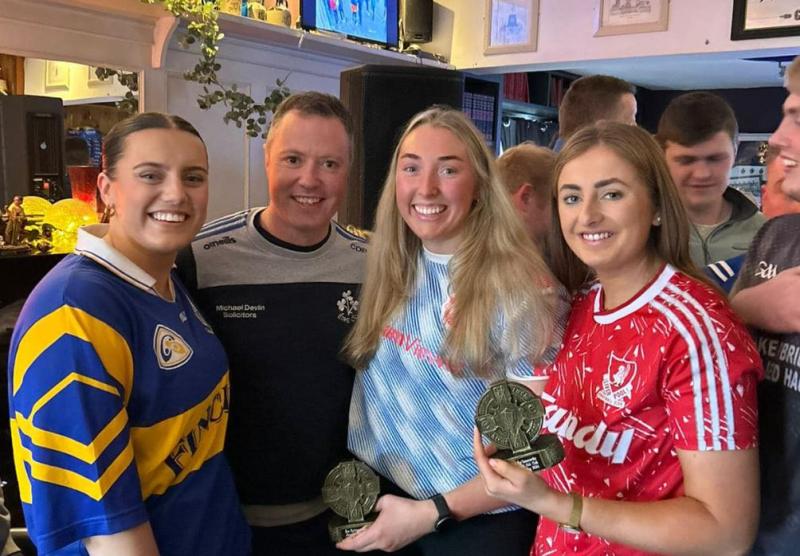 Massive turnout for the annual 'road hurling' tournament in Annacarty 