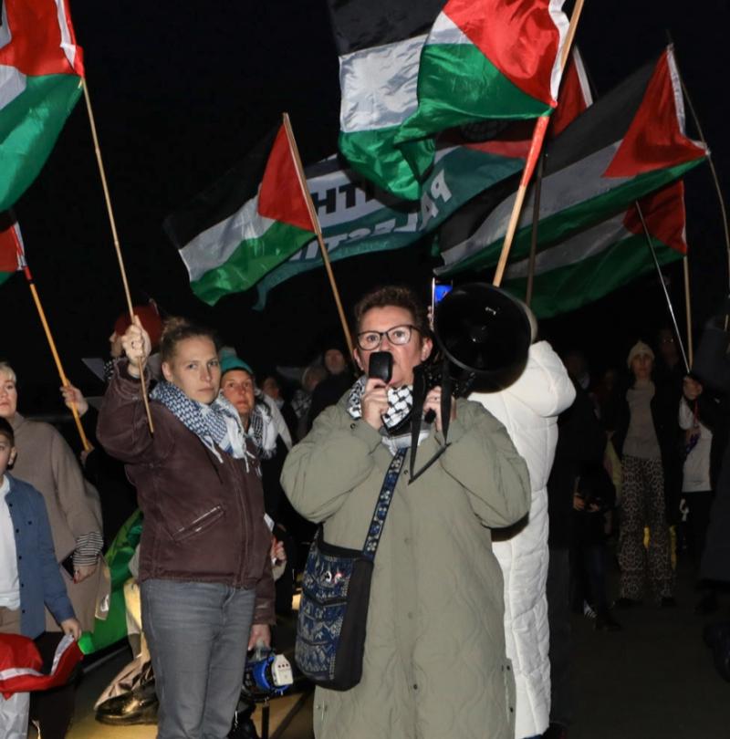 ‘Whole families have been wiped off the Civil Registry in Gaza. Whole bloodlines have been destroyed. This is nothing but deliberate’ - Catherine Hutton, Derry IPSC.