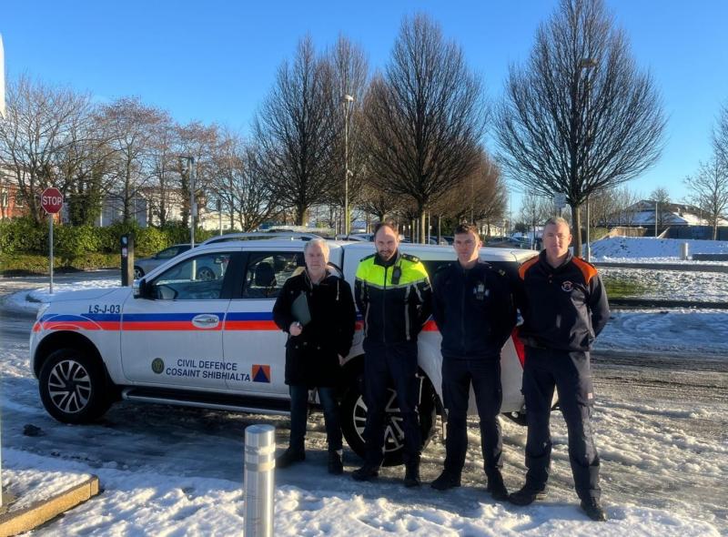 Laois Gardaí join forces with Council and Civil Defence to help elderly and vulnerable