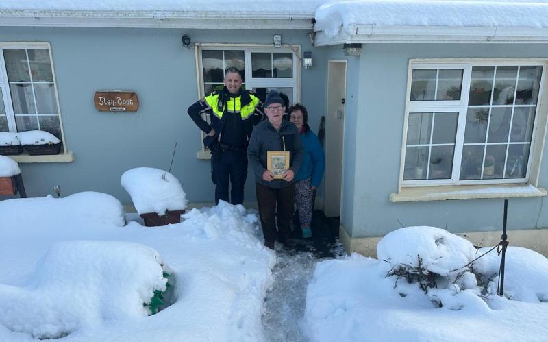 Gardaí swap patrol car for tractor to get medication to snowed-in elderly Irish couple
