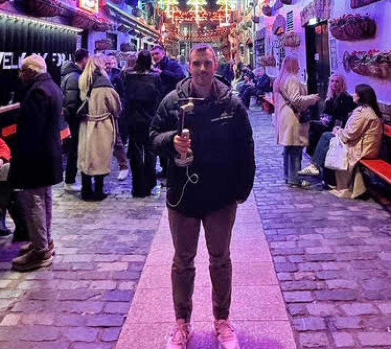 Maghera fundraiser Pól McGuigan.