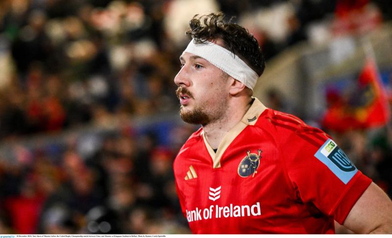 Waterford native Ahern relishing in injury free run with Munster Rugby