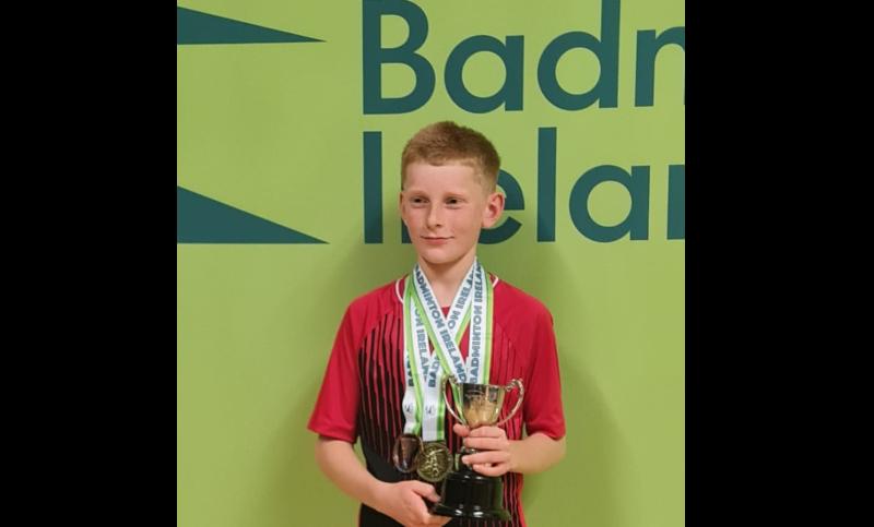 Tipperary badminton player Simon Setikas can look back on very successful year