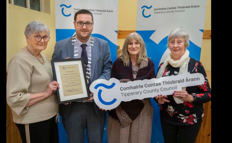 Tipperary Tidy Towns volunteers are praised for their dedication to local communities