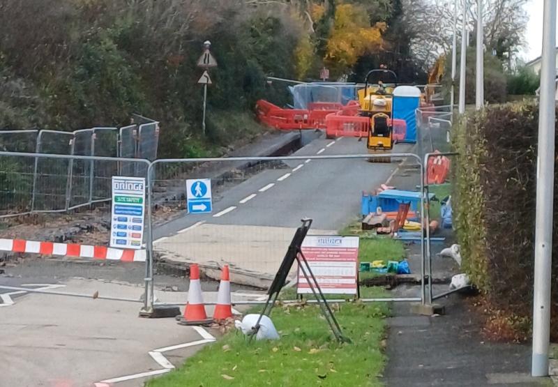 Bloor Homes and South West Water update on Abbotsham Road works