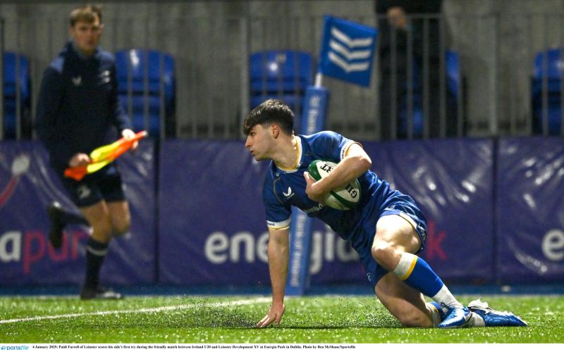 Offaly man named on Irish U20 rugby squad for Six Nations