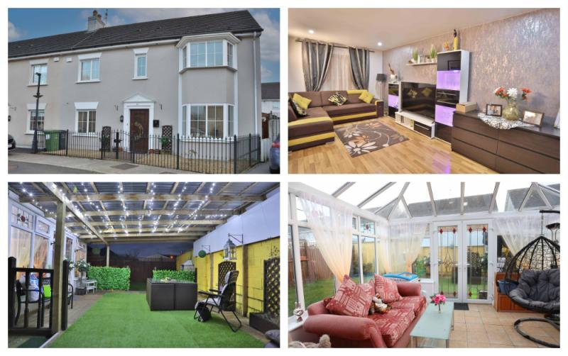 PICTURES: Large three-bed home in Portlaoise with big extension for &euro;260,000
