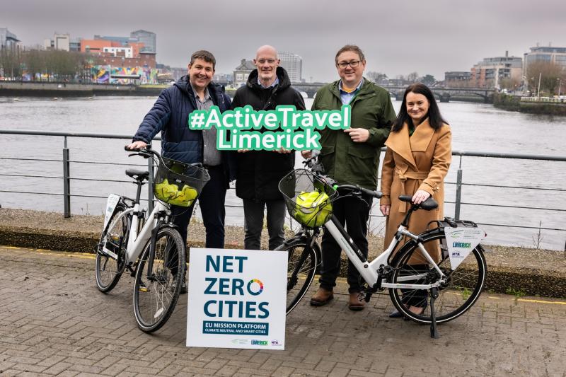 Limerick selected as 'Twin City' in ambitious European ‘NetZeroCities’ project