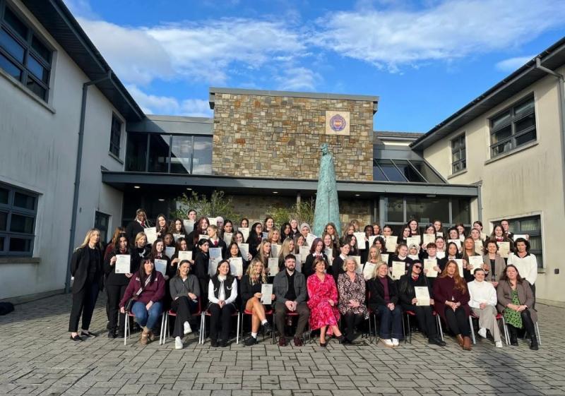 5th year Waterford students received a level 6 certificate from MTU 