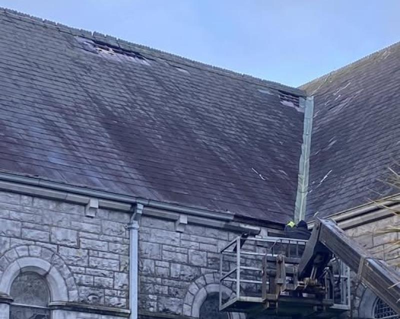 No act of God invoked as Laois Church roof seriously damaged in storm
