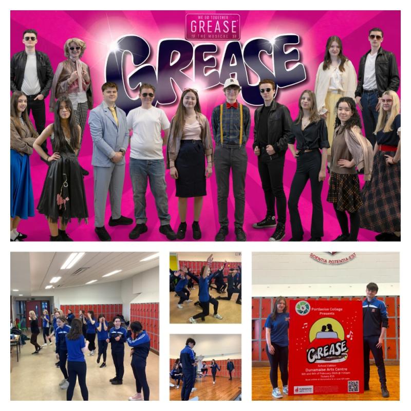 Laois Transition Year students set to bring "Grease" to life