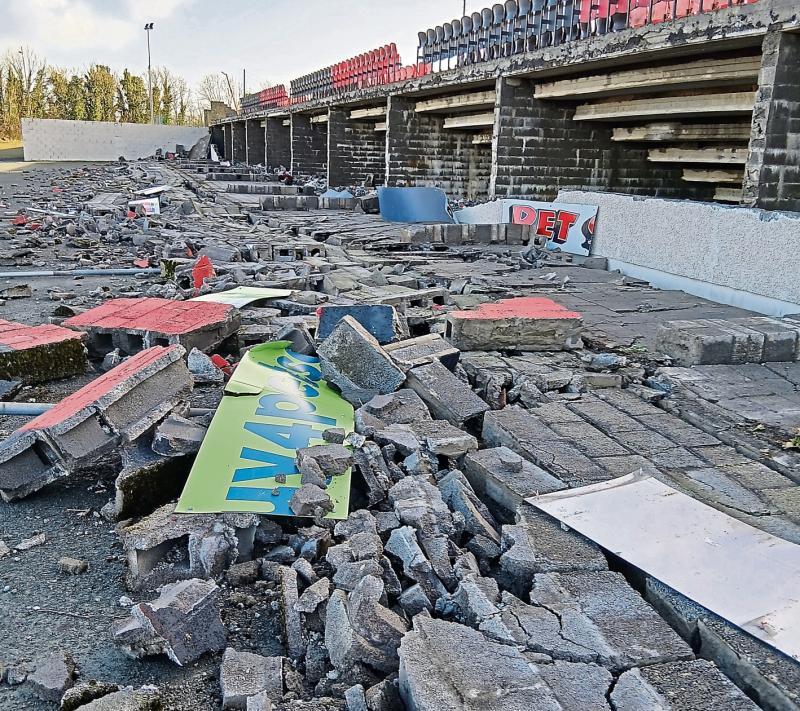 Storm Éowyn leaves Longford Town FC needing extensive repairs